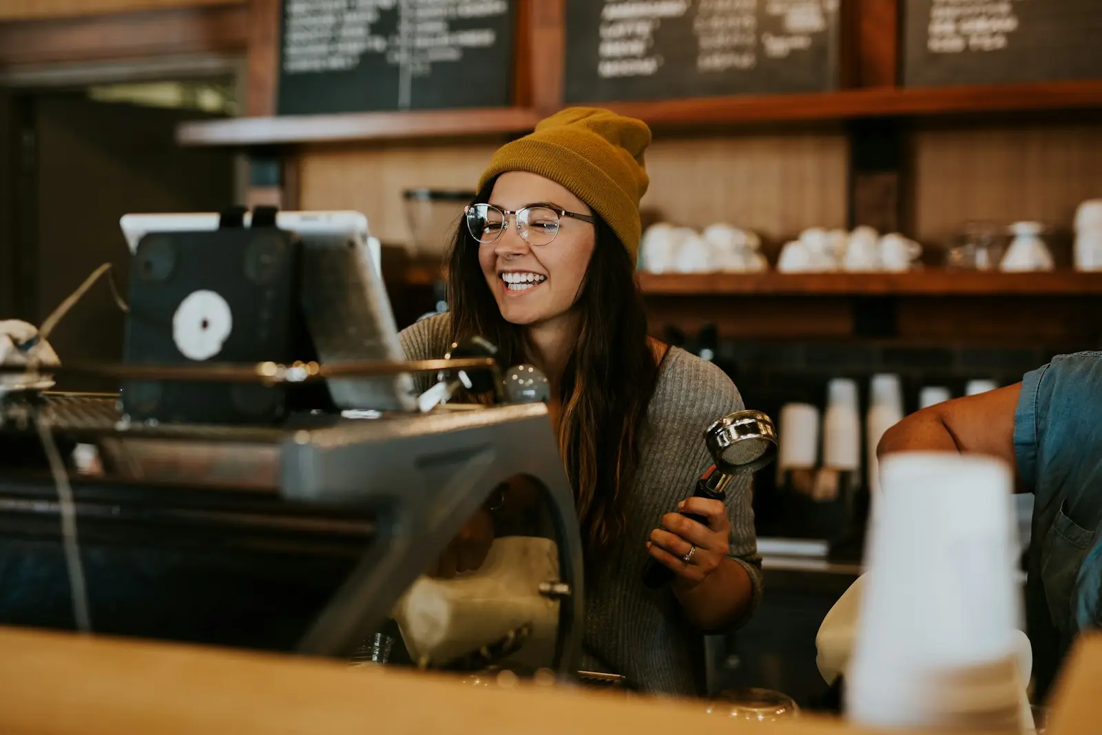 하루콩 커피 barista